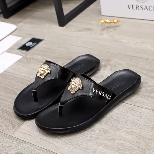 Replica Versace Slippers For Men #1434232, $45.00 USD, [ITEM#1434232], Replica Versace Slippers outlet from China