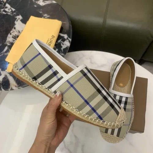 Replica Burberry Flat Shoes For Men #1434328 $76.00 USD for Wholesale