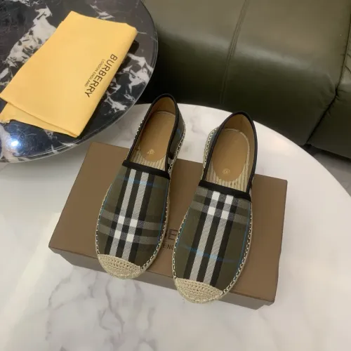 Replica Burberry Flat Shoes For Men #1434331 $76.00 USD for Wholesale