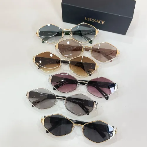 Replica Versace AAA Quality Sunglasses #1434347 $60.00 USD for Wholesale
