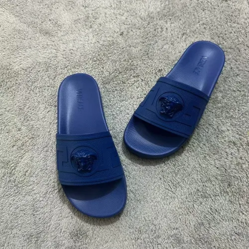 Replica Versace Slippers For Women #1434381 $52.00 USD for Wholesale