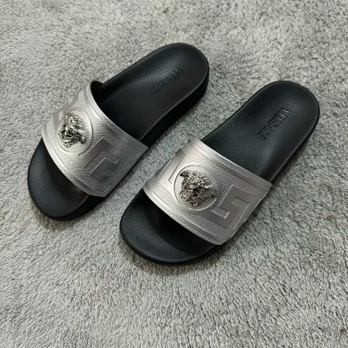 Replica Versace Slippers For Men #1434400 $52.00 USD for Wholesale