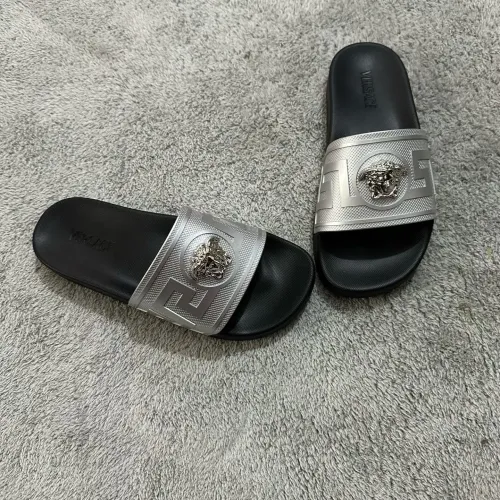 Replica Versace Slippers For Men #1434400 $52.00 USD for Wholesale