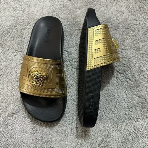 Replica Versace Slippers For Women #1434407 $52.00 USD for Wholesale