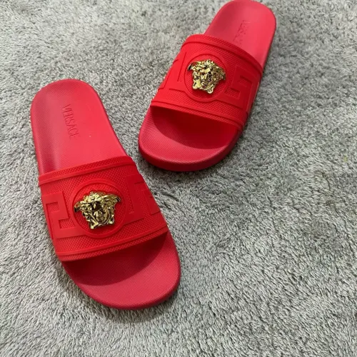 Replica Versace Slippers For Men #1434428 $52.00 USD for Wholesale