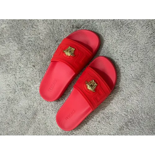 Replica Versace Slippers For Women #1434429 $52.00 USD for Wholesale