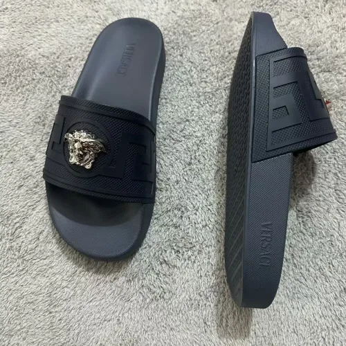 Replica Versace Slippers For Women #1434447 $52.00 USD for Wholesale