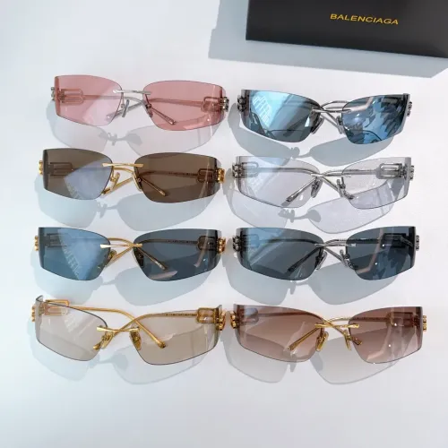 Replica Balenciaga AAA Quality Sunglasses #1434455 $60.00 USD for Wholesale