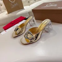 $100.00 USD Christian Louboutin CL Slippers For Women #1422744