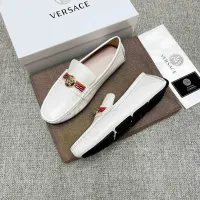 $80.00 USD Versace Leather Shoes For Men #1423059