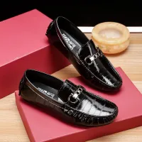 $76.00 USD Salvatore Ferragamo Leather Shoes For Men #1423111