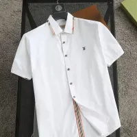 $38.00 USD Burberry Shirts Short Sleeved For Men #1423730