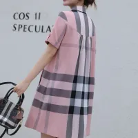 $76.00 USD Burberry Dresses Short Sleeved For Women #1423751