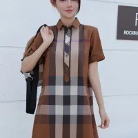 $76.00 USD Burberry Dresses Short Sleeved For Women #1423752