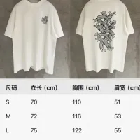 $52.00 USD Chrome Hearts T-Shirts Short Sleeved For Unisex #1424096