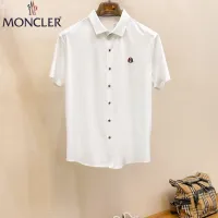 $52.00 USD Moncler Shirts Short Sleeved For Men #1426928
