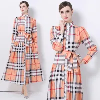 $68.00 USD Burberry Dresses Long Sleeved For Women #1426984