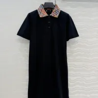 $105.00 USD Burberry Dresses Short Sleeved For Women #1427088