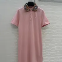 $105.00 USD Burberry Dresses Short Sleeved For Women #1427089