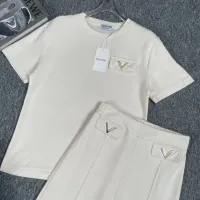 $88.00 USD Valentino Tracksuits Short Sleeved For Women #1427424