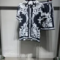 $60.00 USD Versace Tracksuits Short Sleeved For Unisex #1428362