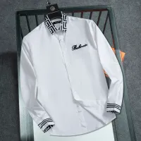 $48.00 USD Balmain Shirts Long Sleeved For Men #1428958