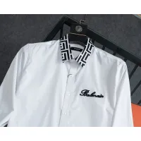 $48.00 USD Balmain Shirts Long Sleeved For Men #1428958