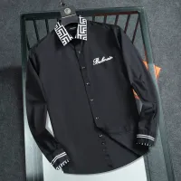 $48.00 USD Balmain Shirts Long Sleeved For Men #1428959