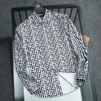$38.00 USD Balmain Shirts Long Sleeved For Men #1428972