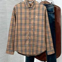 $34.00 USD Burberry Shirts Long Sleeved For Men #1428985