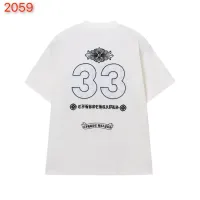 $52.00 USD Chrome Hearts T-Shirts Short Sleeved For Unisex #1429840