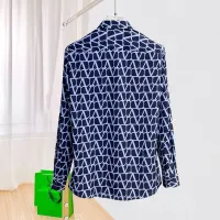 $80.00 USD Valentino Shirts Long Sleeved For Men #1430161