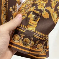 $80.00 USD Versace Shirts Long Sleeved For Men #1430163