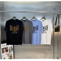 $76.00 USD Balmain T-Shirts Short Sleeved For Men #1430384