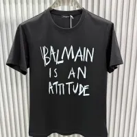 $72.00 USD Balmain T-Shirts Short Sleeved For Unisex #1430506