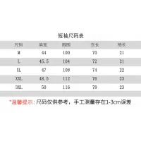 $48.00 USD Moncler T-Shirts Short Sleeved For Men #1431423