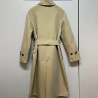 $162.00 USD Burberry Trench Coat Long Sleeved For Women #1431463