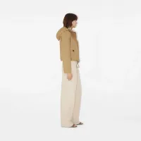 $128.00 USD Burberry Trench Coat Long Sleeved For Women #1431469