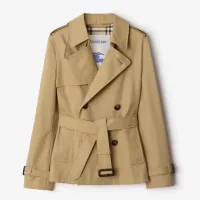 $160.00 USD Burberry Trench Coat Long Sleeved For Women #1431473