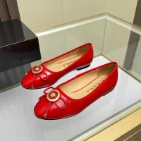 $82.00 USD Versace Flat Shoes For Women #1432020