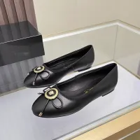 $82.00 USD Versace Flat Shoes For Women #1432021