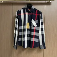 $60.00 USD Burberry Shirts Long Sleeved For Men #1432618