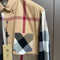 $60.00 USD Burberry Shirts Long Sleeved For Men #1432619