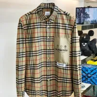 $64.00 USD Burberry Shirts Long Sleeved For Men #1432636