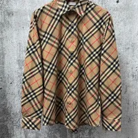 $64.00 USD Burberry Shirts Long Sleeved For Men #1432641