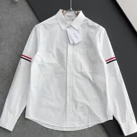 $64.00 USD Thom Browne TB Shirts Long Sleeved For Men #1432686