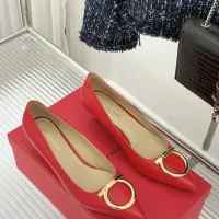 $108.00 USD Salvatore Ferragamo High-Heeled Shoes For Women #1432733