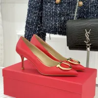 $108.00 USD Salvatore Ferragamo High-Heeled Shoes For Women #1432736