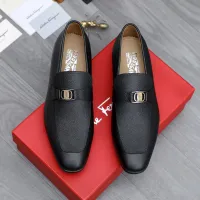 $108.00 USD Salvatore Ferragamo Leather Shoes For Men #1433539