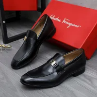 $108.00 USD Salvatore Ferragamo Leather Shoes For Men #1433541